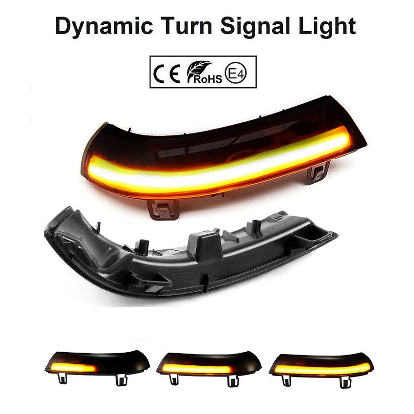 LED BOCNI DYNAMIC MIGAVCI U RETROVIZORU, TIPSKI - SEAT - SMOKE LENS 170624 Beograd Zemun